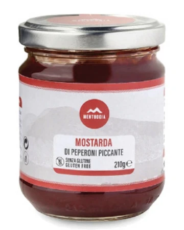 MOSTARDA DI PEPERONI PICCANTE