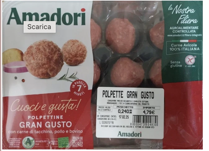 POLPETTINE GRAN GUSTO