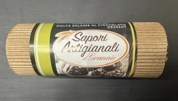 Dolce salame al cioccolato DESSERT senza glutine