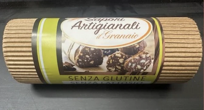 Dolce salame al cioccolato DESSERT senza glutine