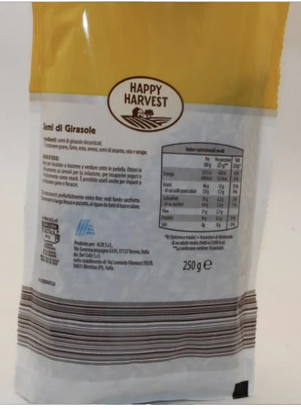 Semi assortiti 250g - varietà Semi di girasole