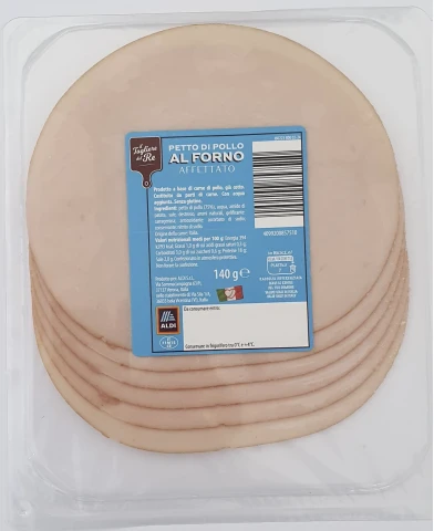 PETTO DI POLLO AL FORNO AFFETTATO