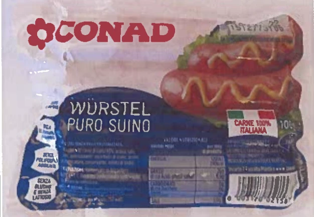 WURSTEL PURO SUINO