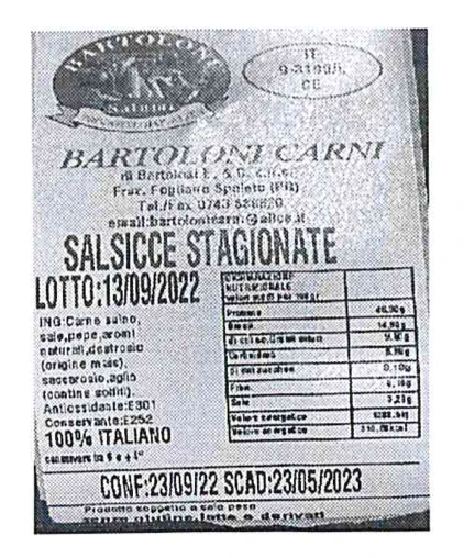 Salsiccia Stagionata