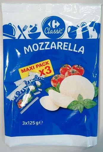 MOZZARELLA MAXI PACK X 3