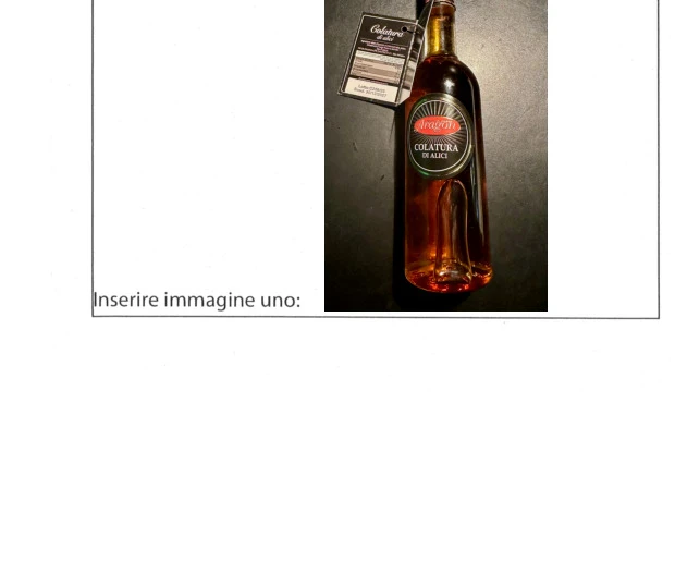 COLATURA di ALICI