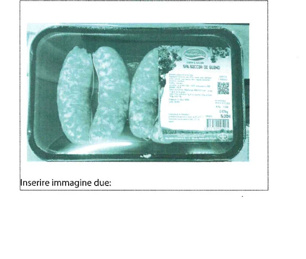 SALSICCIA / SALAMELLA DI SUINO