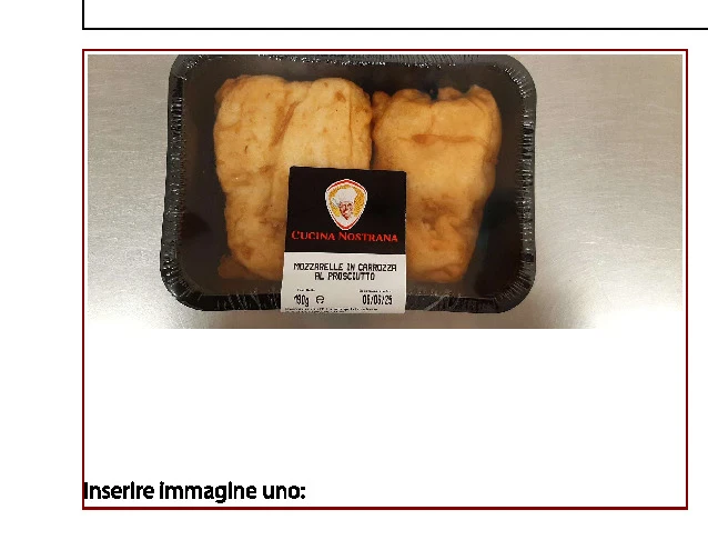 Mozzarelle in carrozza al prosciutto
