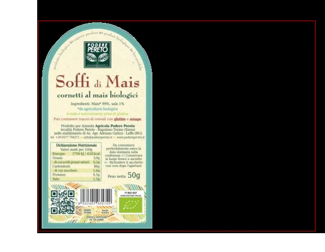 Soffi di mais bio 50gr