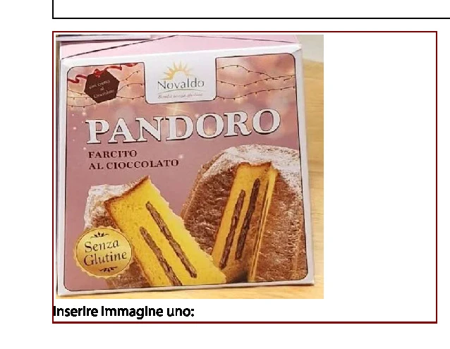 PANDORO FARCITO AL CIOCCOLATO