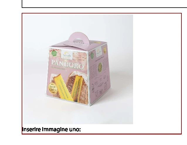 PANDORO FARCITO AL PISTACCHIO