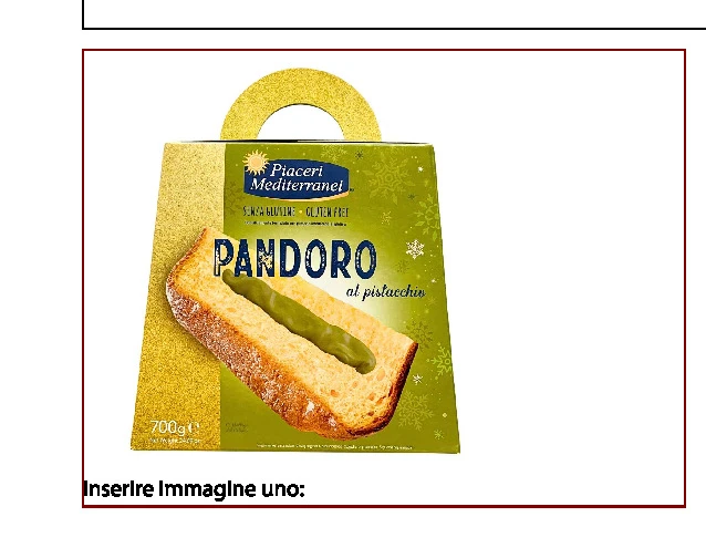 PANDORO AL PISTACCHIO