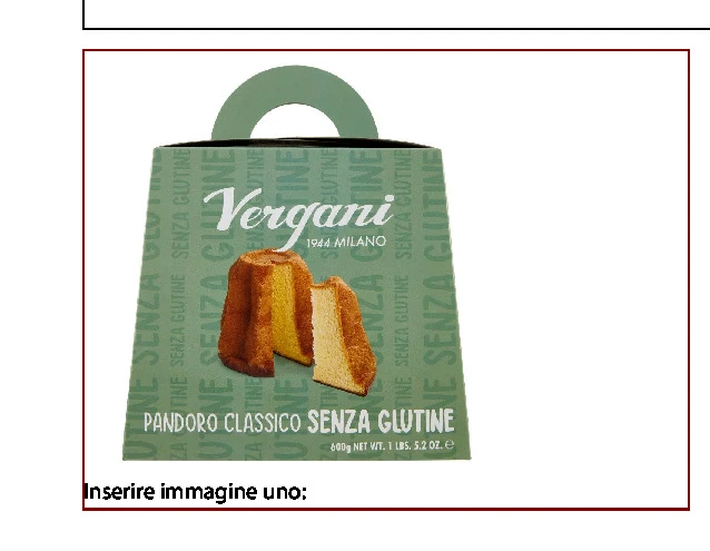 Pandoro Classico Senza Glutine