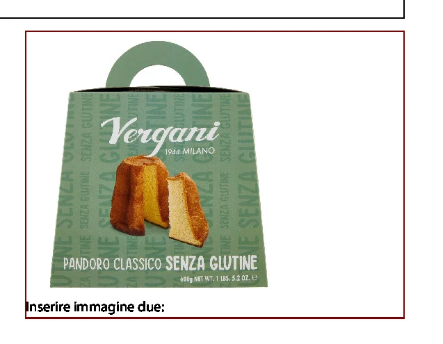 Pandoro Classico Senza Glutine