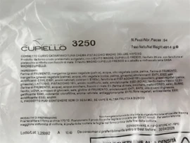 3250NL CORNETTO CURVO EXTRAFARCITURA CREMA PISTACCHIO MADRE DELUX