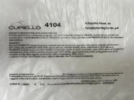 CORNETTO MADRE SFOGLIATO CURVO RSPO SG 70 PZ
