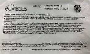 2480UTZ CORNETTO MADRE RECACAO BICOLORE CACAO RSPO SG RA MB 48pz
