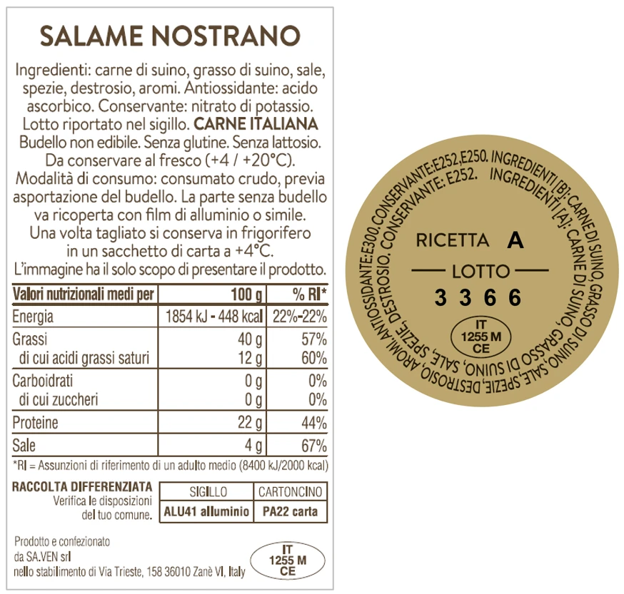 SALAME NOSTRANO
