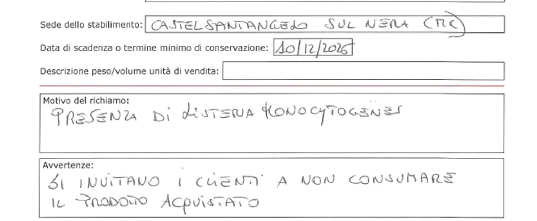 CIAUSCOLO IGP