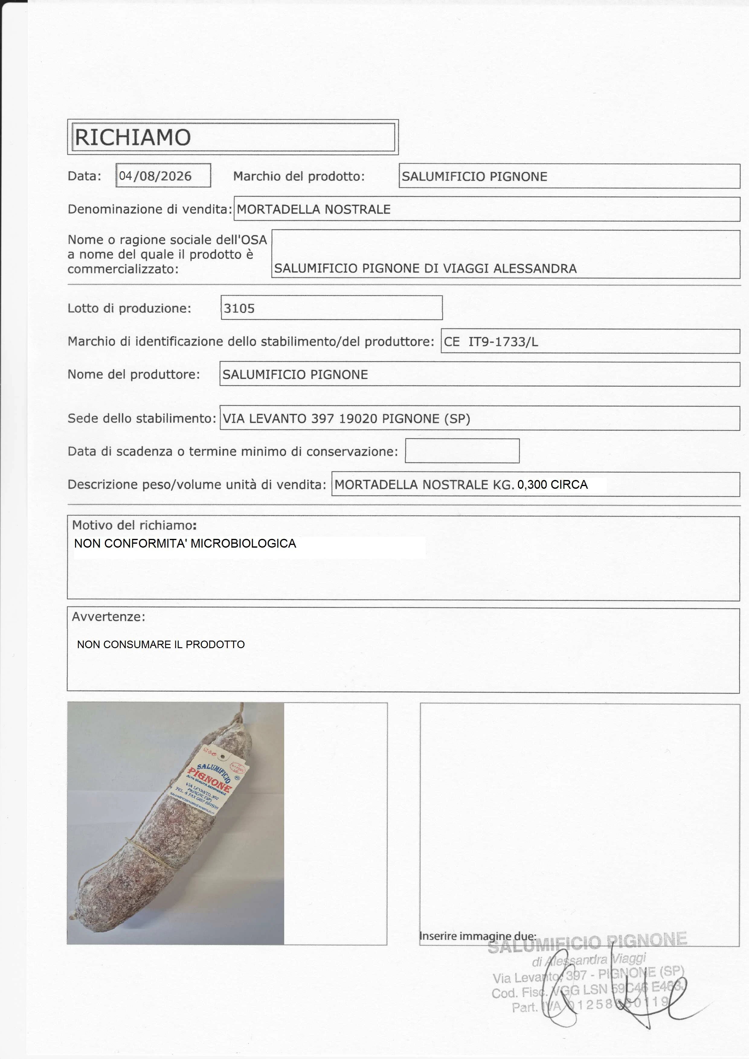 MORTADELLA NOSTRALE