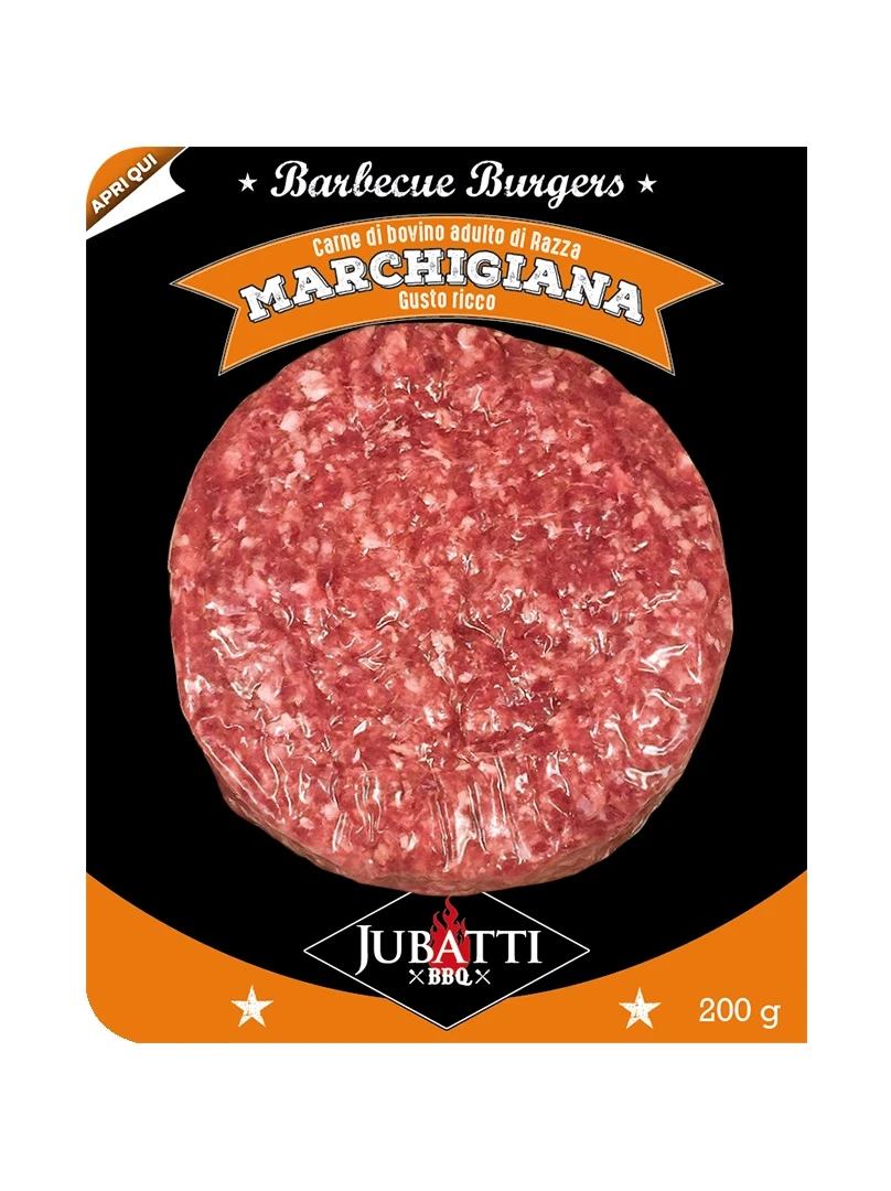 HAMBURGER BOVINO ADULTO RAZZA MARCHIGIANA