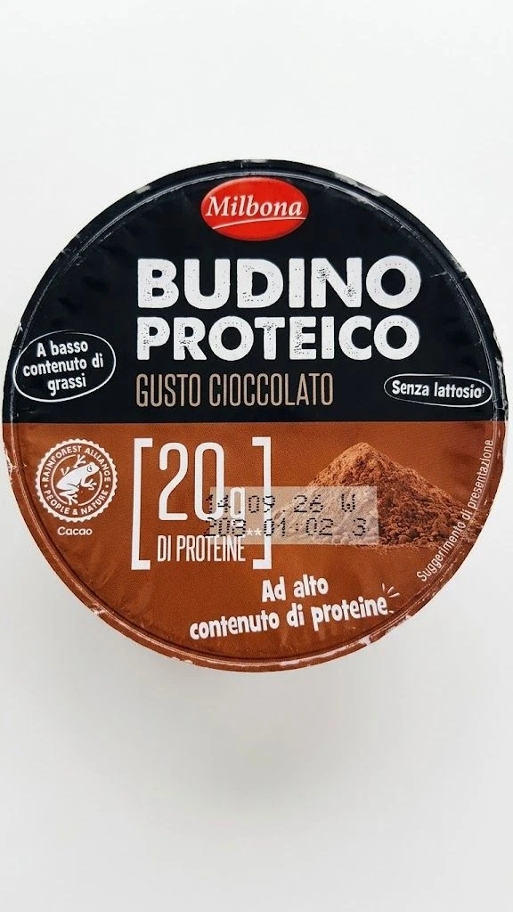 Budino proteico gusto cioccolato