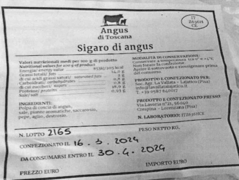 SIGARO DI ANGUS