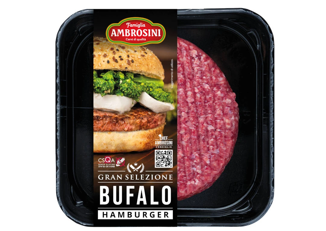HAMBURGER DI BUFALO - 170g skin