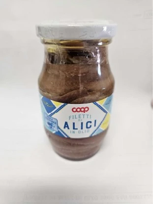 Filetti di alici in olio 150g EAN 8001120664822