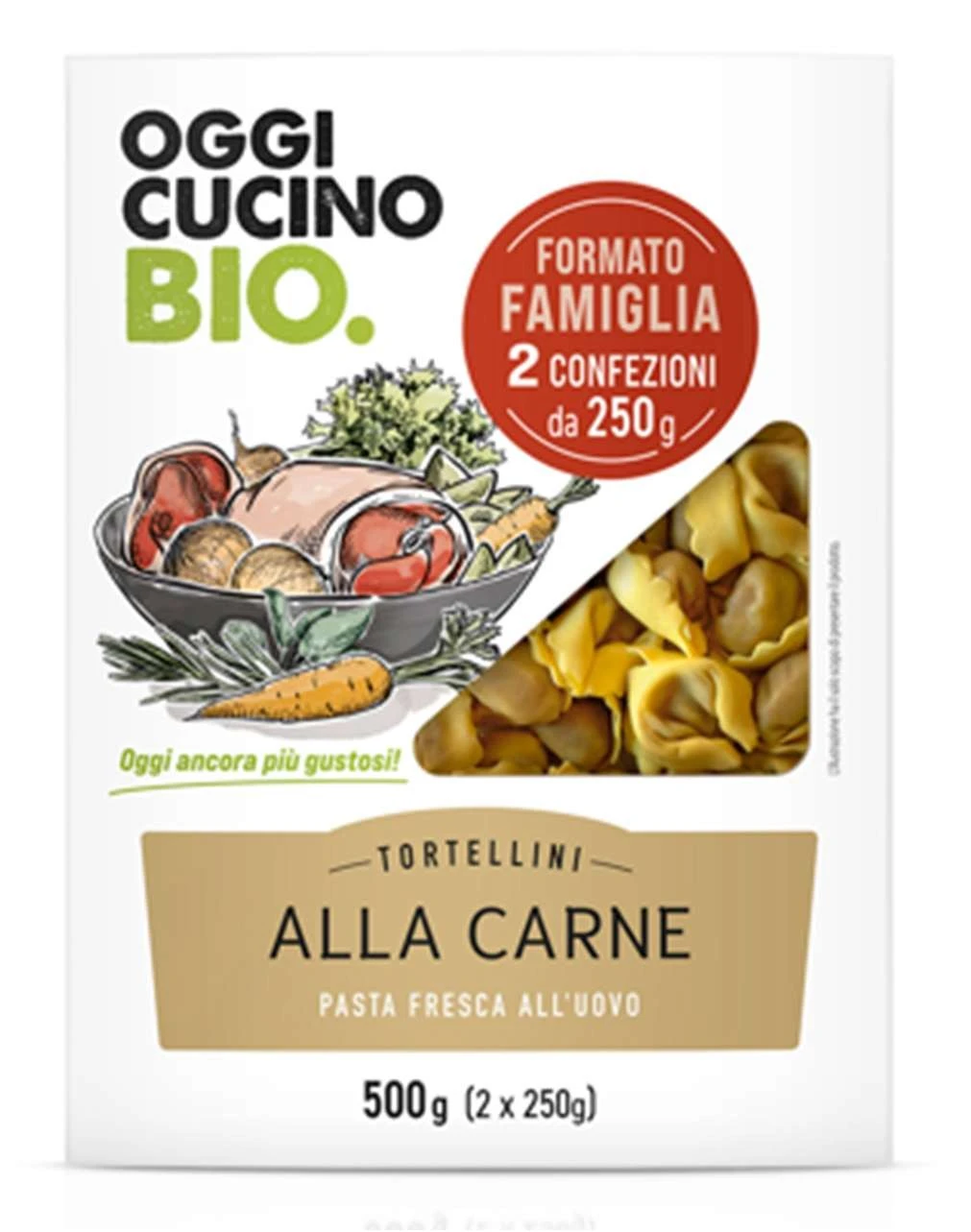 Tortellini alla carne 2 confezioni da 250g