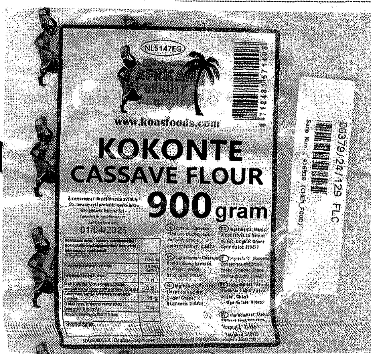 KOKONTE CASSAVA FLOUR 900GR