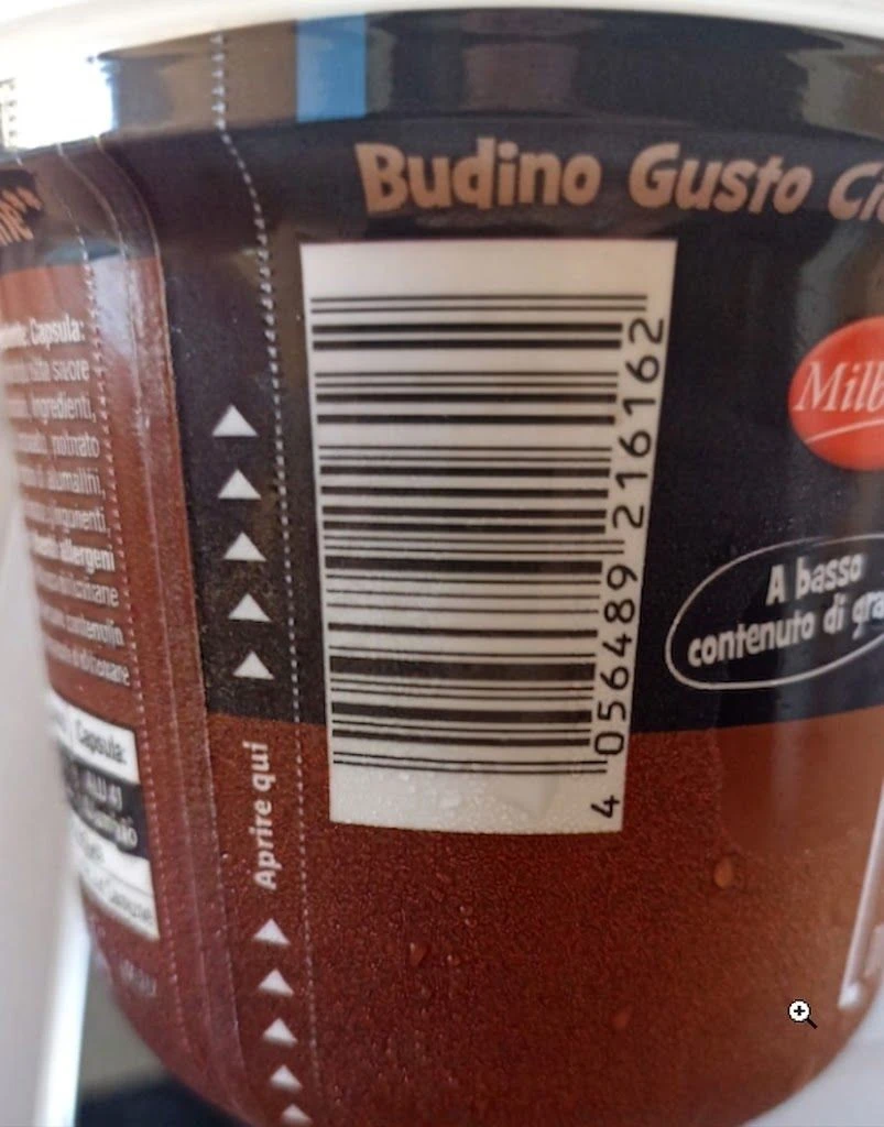 Budino proteico gusto cioccolato