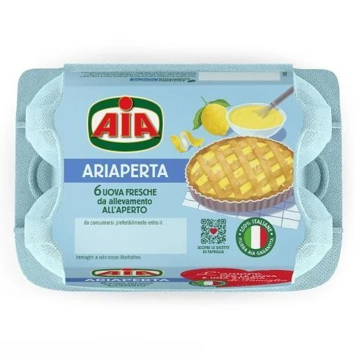 Uova aia aperto 330g 16cf x6