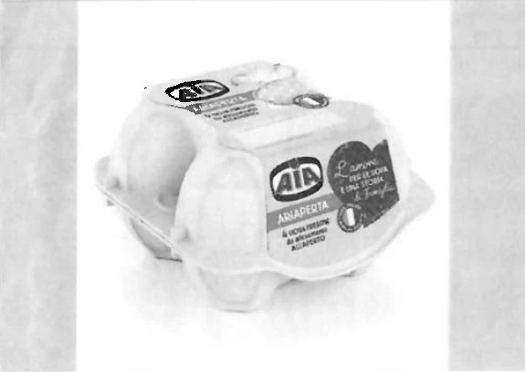 Uova aia aperto 220g 24cf x4