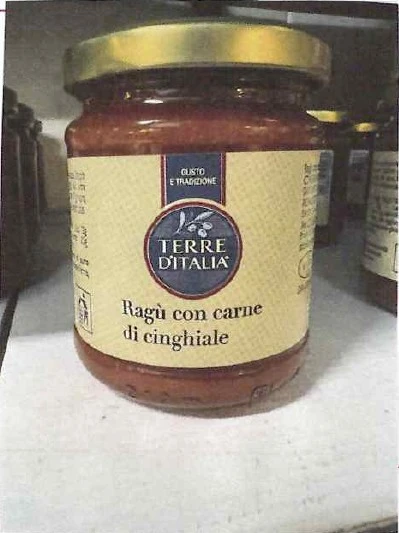 Ragù con carne di cinghiale