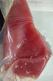Filone di tonno a pinna gialla decongelato