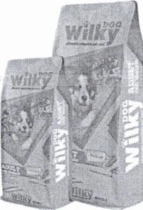 Wilky dog adult con maiale