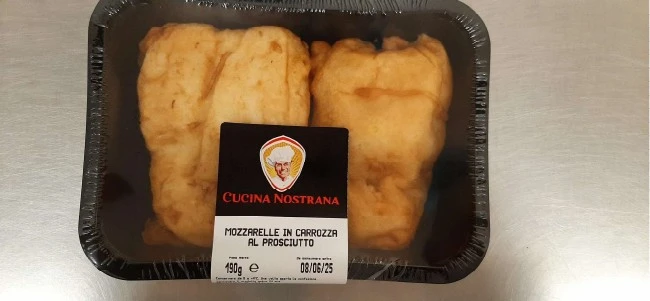Mozzarelle in carrozza al prosciutto