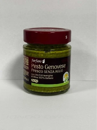 Pesto genovese fresco senza aglio