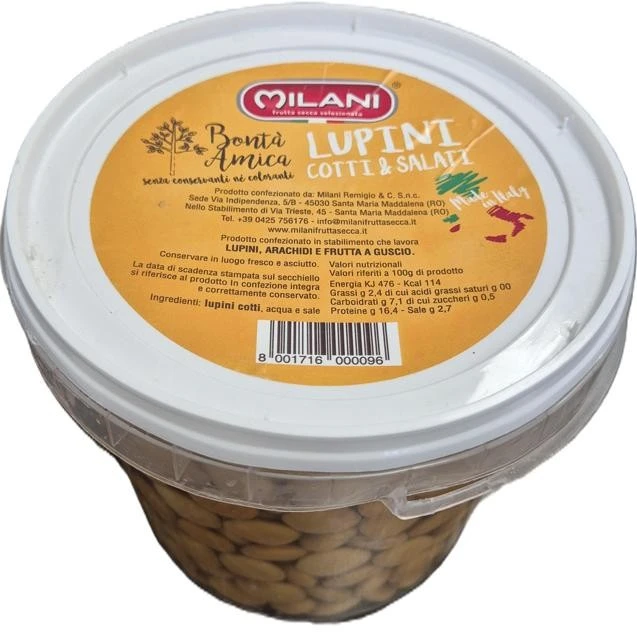 Lupini Cotti e salati Kg 1