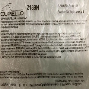 Foto 2189n granpaffutella rspo sg 55pz Cupiello richiamato
