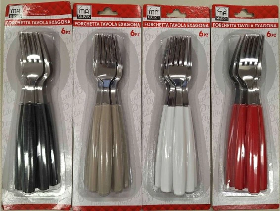 Forchetta tavola exagona ma maison 6 pz