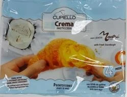 2920 CORNETTO CURVO CREMA RSPO SG 24 pz 1920g (4pz x 6bu da 320g)
