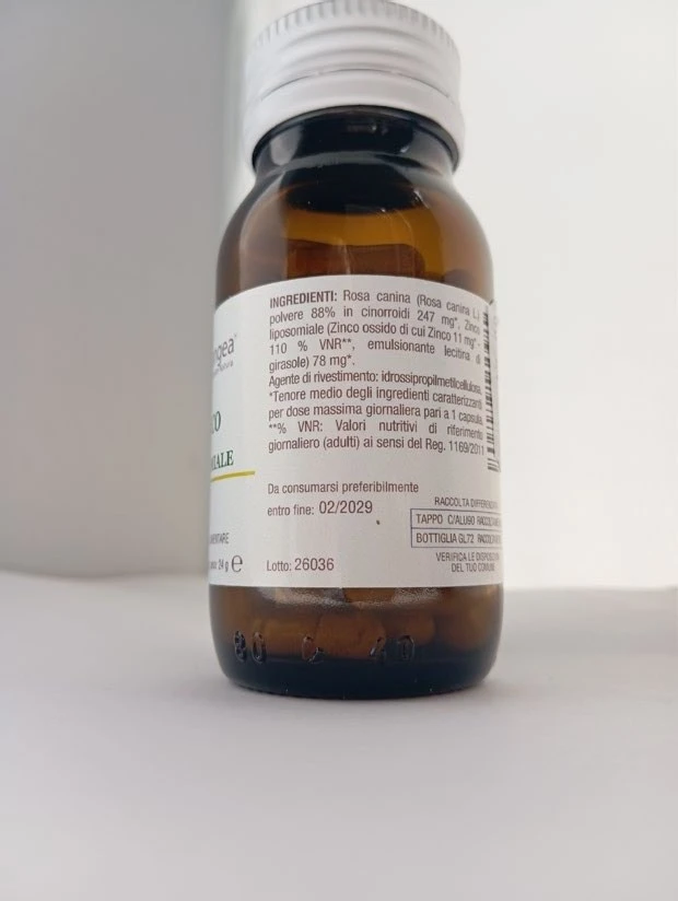 Foto Zinco liposomiale 60 OPR 400 mg Arcangea richiamato