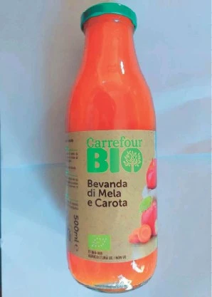 Bevanda di mela e carota