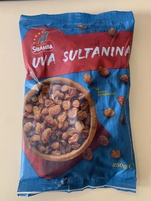 Foto Uva sultanina gr.250 Sibamba richiamato