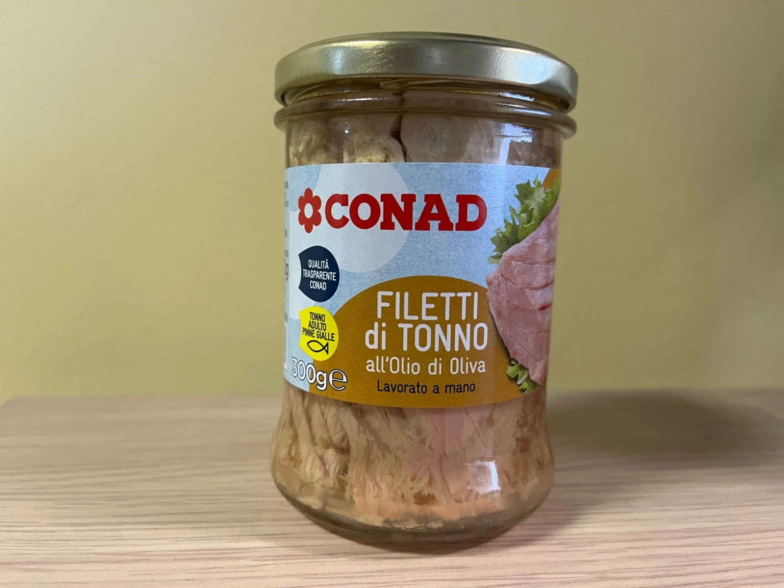 Filetti di tonno all'olio di oliva