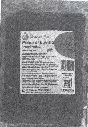 Polpa di bovino macinata