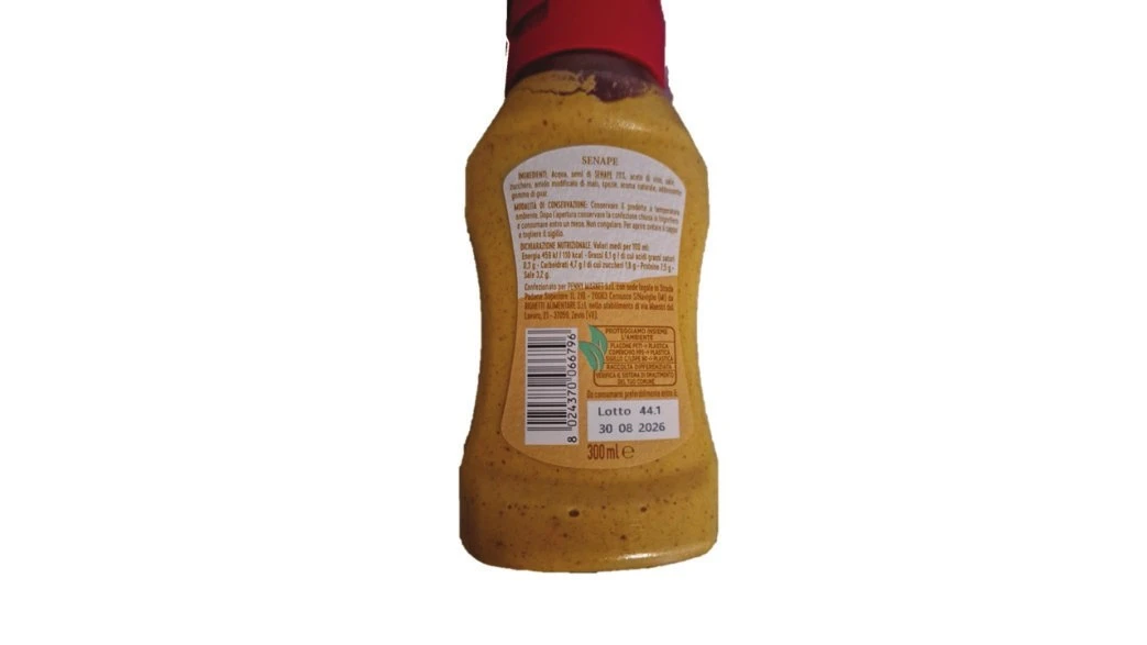 Foto SENAPE 300ml Gli Allegri Sapori richiamato