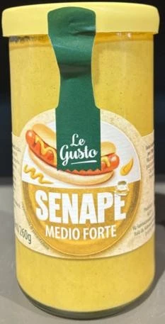 Foto Senape medio forte 250ml Le Gusto richiamato